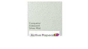 Silver Mist Pearlescent Shimmer 160gsm M074