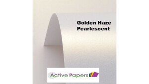 Golden Haze Pearlescent Shimmer 250gsm M094
