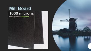 Black Mill Board 1000microns Recycled Vintage