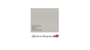 Conqueror Pencil Grey Wove 120gsm  M020