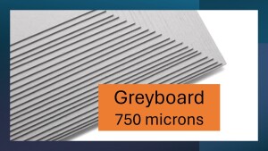 Greyboard  750 microns A4 or A3