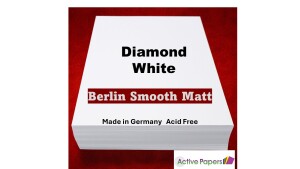 Berlin Diamond White 120gsm Smooth A4 or A3