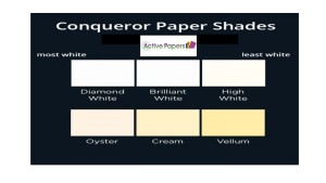 Conqueror CX22 100gsm Whites or Oyster