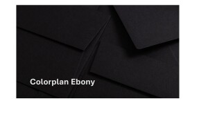 Colorplan Ebony Black 135gsm
