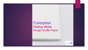 Colorplan Pristine White Card 350gsm