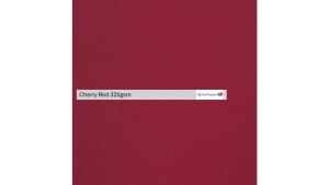 Cherry Red Smooth Matt Card 320gsm