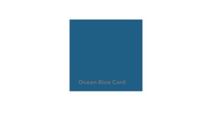 Ocean Blue Smooth Card 240gsm
