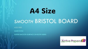 Bristol Board A4 200, 250, 300 or 350gsm